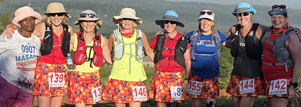 The Flanci gang tackle the Uganda marathon